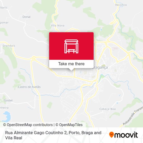 Rua Almirante Gago Coutinho 2 mapa