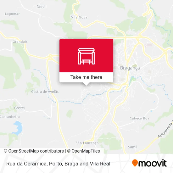 Rua da Cerâmica map