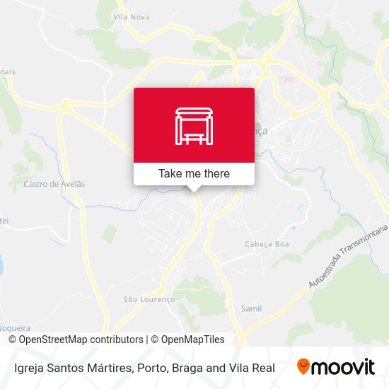Igreja Santos Mártires map