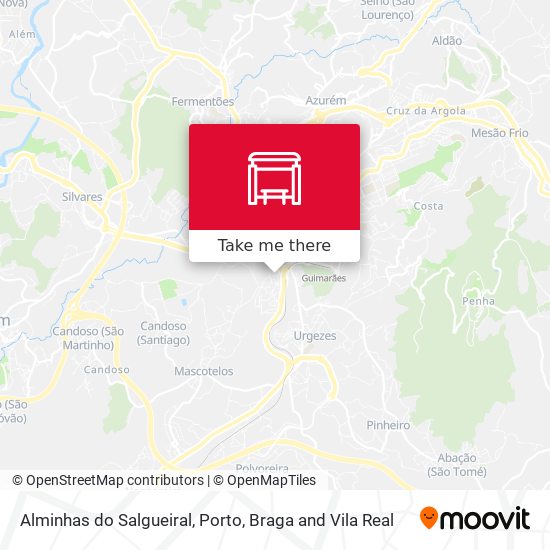 Alminhas do Salgueiral map