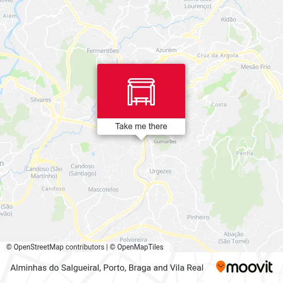 Alminhas do Salgueiral map