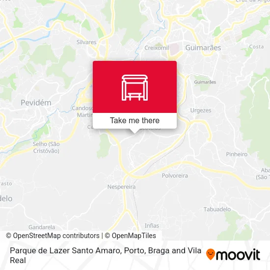 Parque de Lazer Santo Amaro map