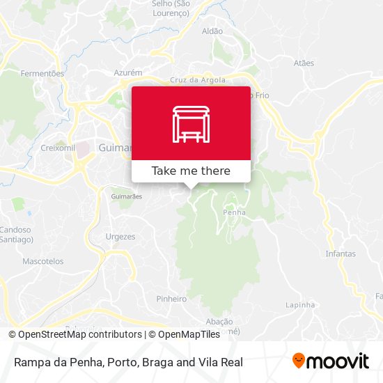 Rampa da Penha map