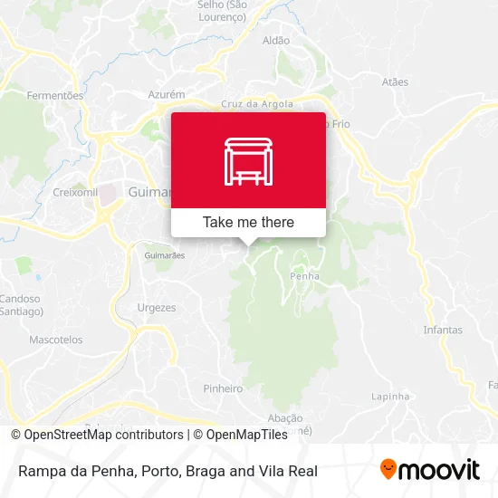 Rampa da Penha map