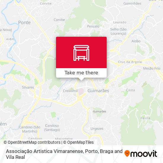 Associação Artistica Vimaranense map