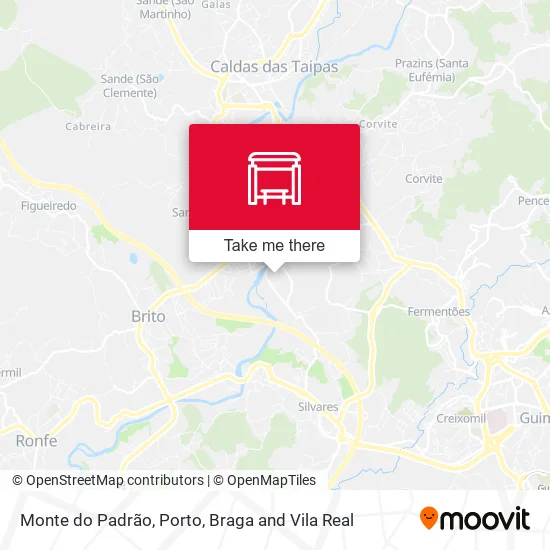 Monte do Padrão map