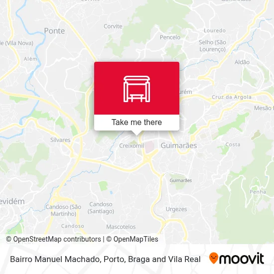 Bairro Manuel Machado map