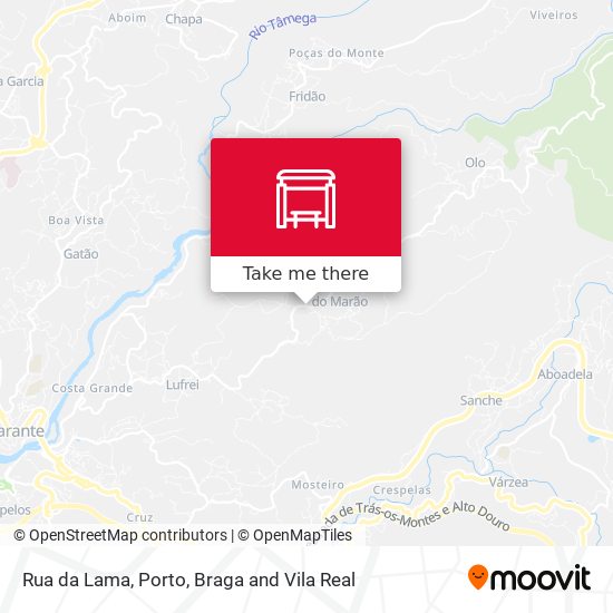 Rua da Lama map