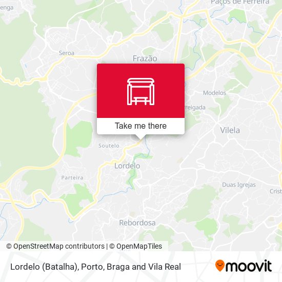 Lordelo (Batalha) mapa