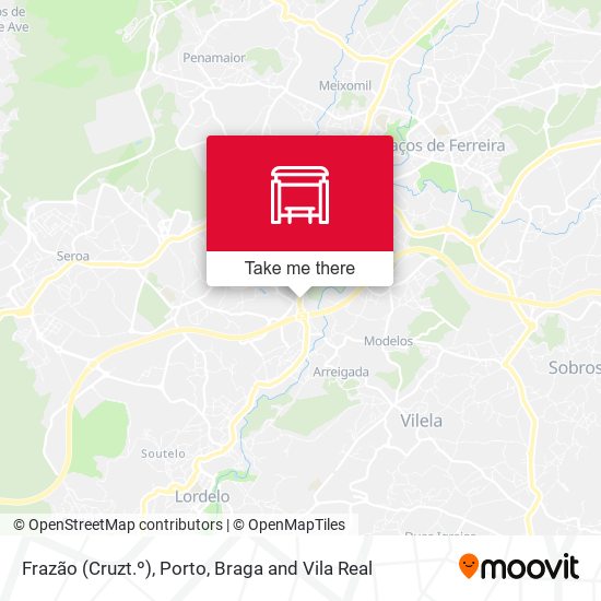 Frazão (Cruzt.º) map