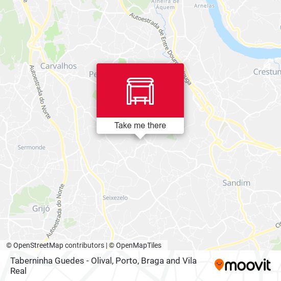 Taberninha Guedes - Olival map