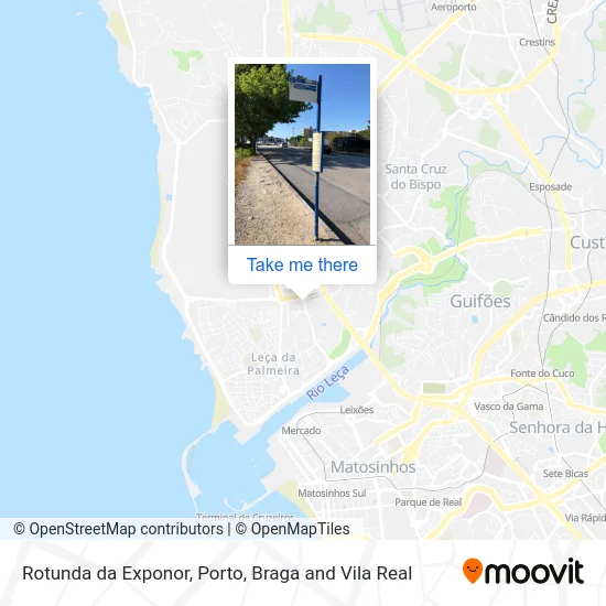 Rotunda da Exponor map