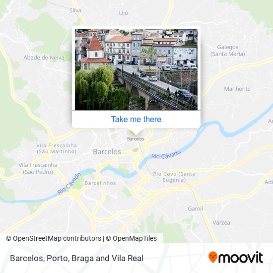 Barcelos map