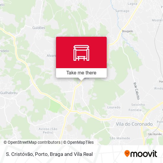 S. Cristóvão mapa