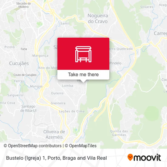 Bustelo (Igreja) 1 map