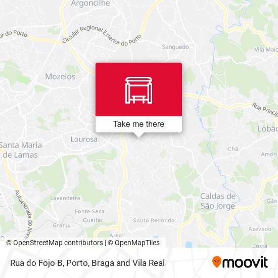 Rua do Fojo B mapa