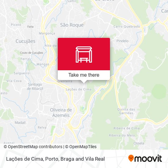 Lações de Cima map