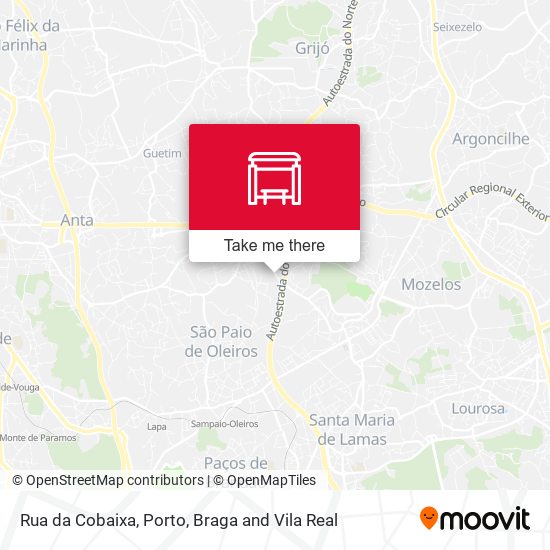 Rua da Cobaixa mapa