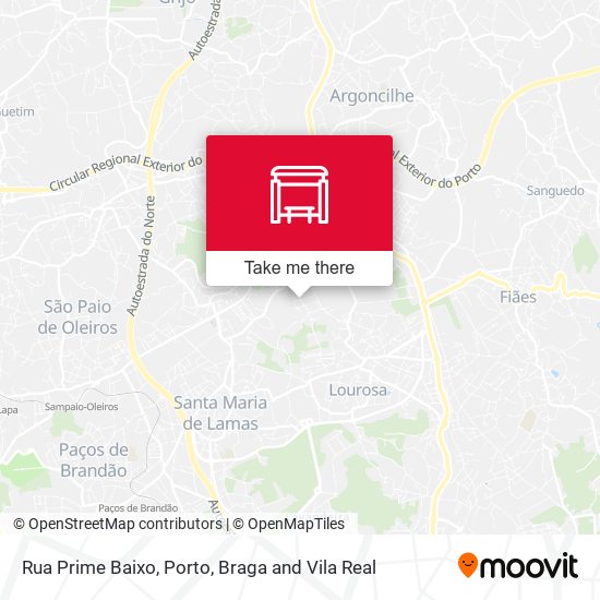 Rua Prime Baixo map