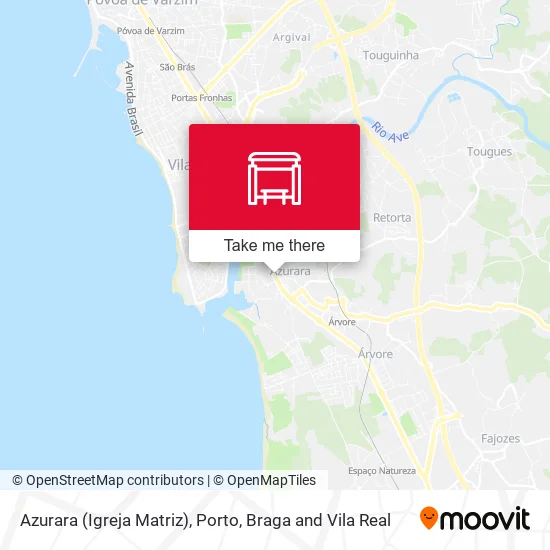 Azurara (Igreja Matriz) map