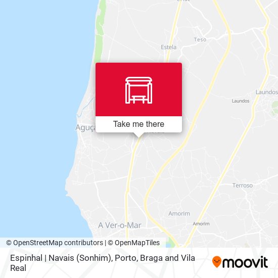 Espinhal | Navais (Sonhim) mapa