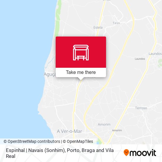 Espinhal | Navais (Sonhim) mapa
