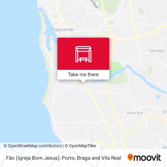 Fão (Igreja Bom Jesus) map