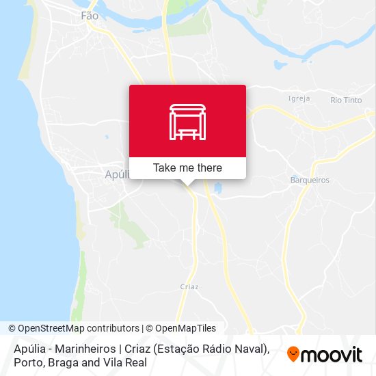 Apúlia - Marinheiros | Criaz (Estação Rádio Naval) map