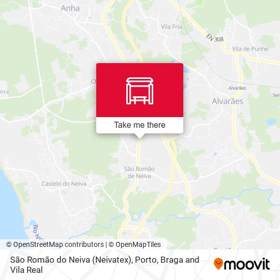 São Romão do Neiva (Neivatex) map