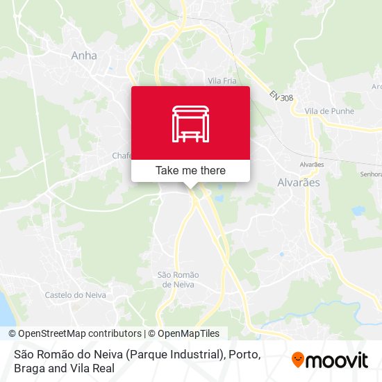 São Romão do Neiva (Parque Industrial) map