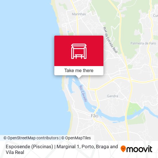 Esposende (Piscinas) | Marginal 1 map