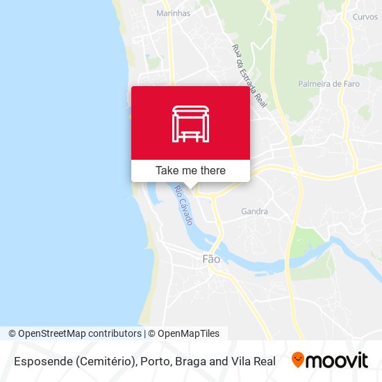 Esposende (Cemitério) mapa