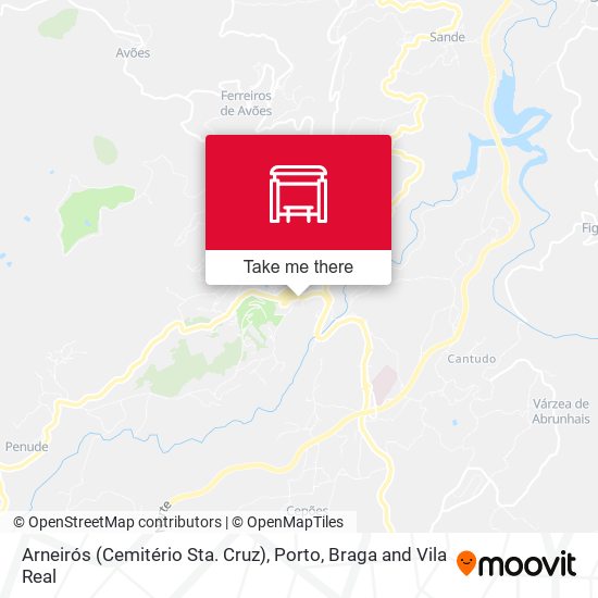 Arneirós (Cemitério Sta. Cruz) map