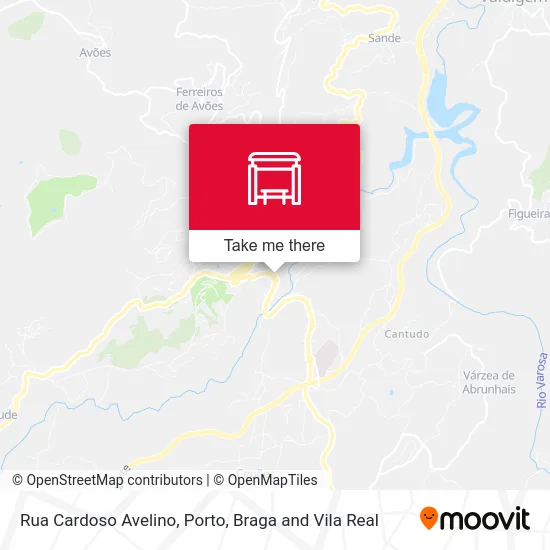 Rua Cardoso Avelino map