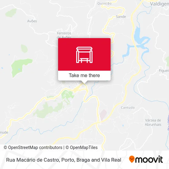 Rua Macário de Castro map