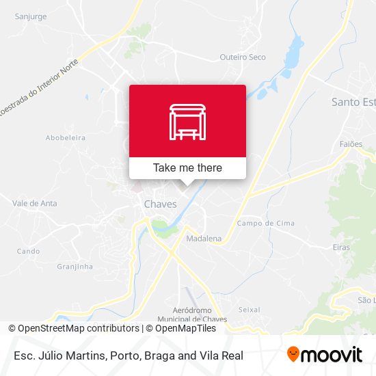 Esc. Júlio Martins mapa