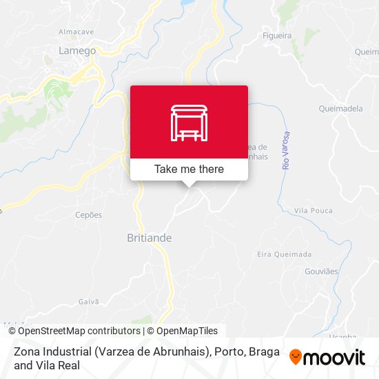 Zona Industrial (Varzea de Abrunhais) map