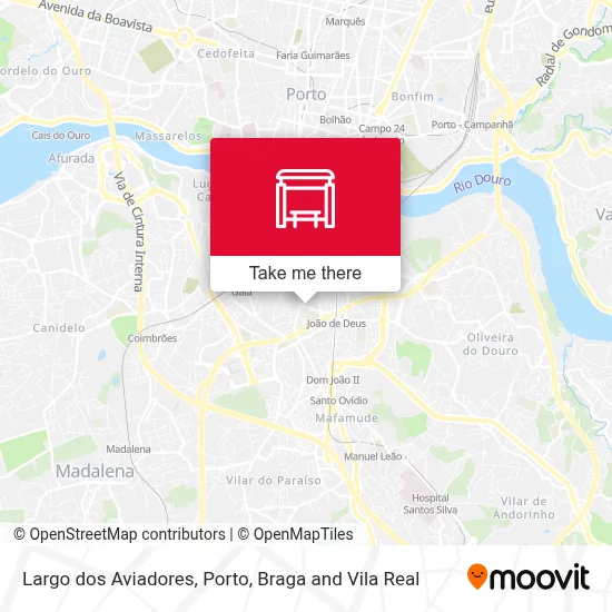 Largo dos Aviadores mapa