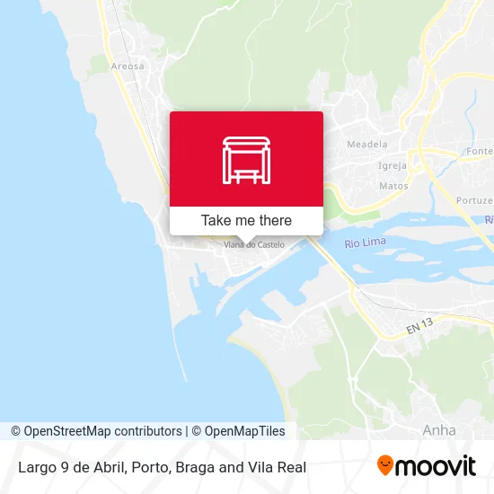 Largo 9 de Abril map