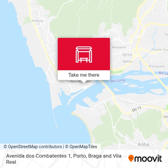 Avenida dos Combatentes 1 map