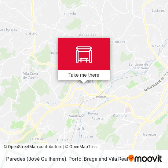 Paredes (José Guilherme) map