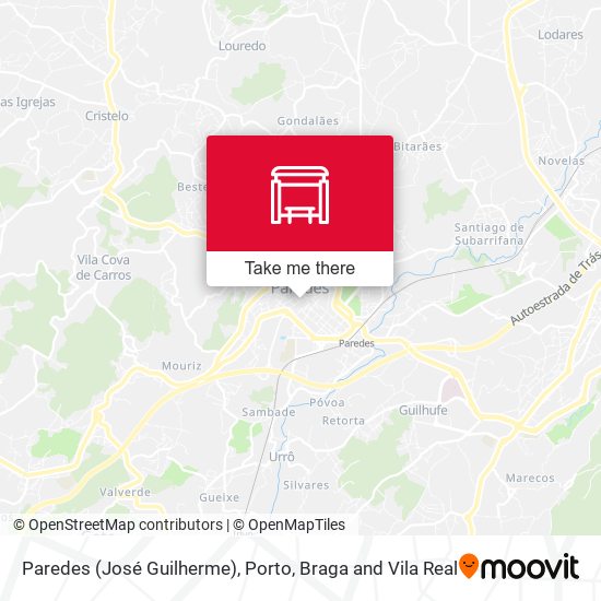 Paredes (José Guilherme) map
