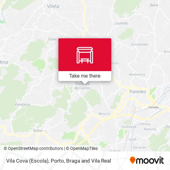 Vila Cova (Escola) map