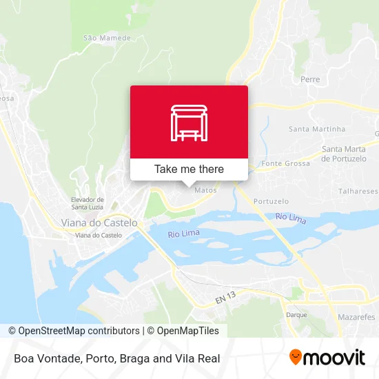 Boa Vontade map