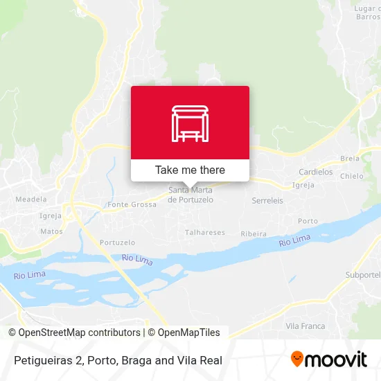 Petigueiras 2 map