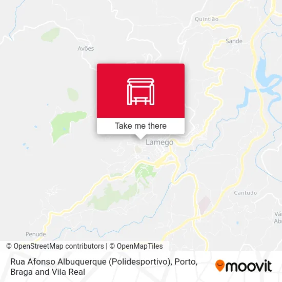 Rua Afonso Albuquerque (Polidesportivo) map