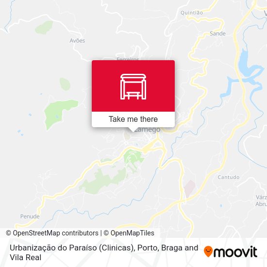 Urbanização do Paraíso (Clinicas) map