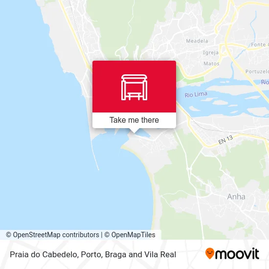 Praia do Cabedelo map