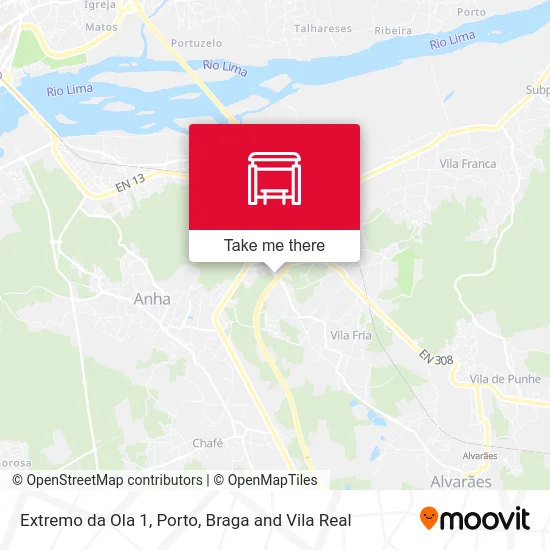 Extremo da Ola 1 map