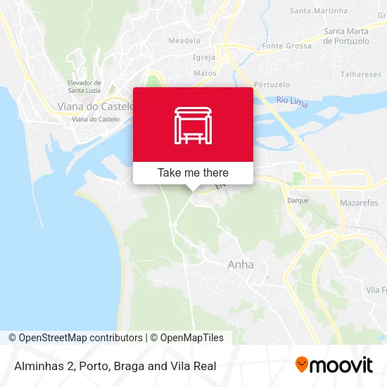 Alminhas 2 map